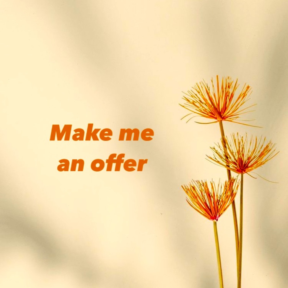 Send me an offer :)